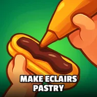 Make Eclairs Pastry - Pastry Shop game