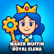 Maker Muffin Royal Elena - Cupcake Design game
